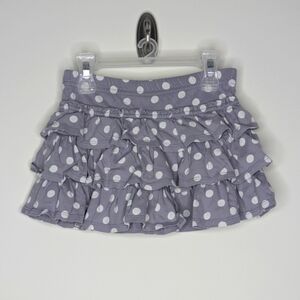 Mini Boden Purple Polka Dot Skirt 18m-2T